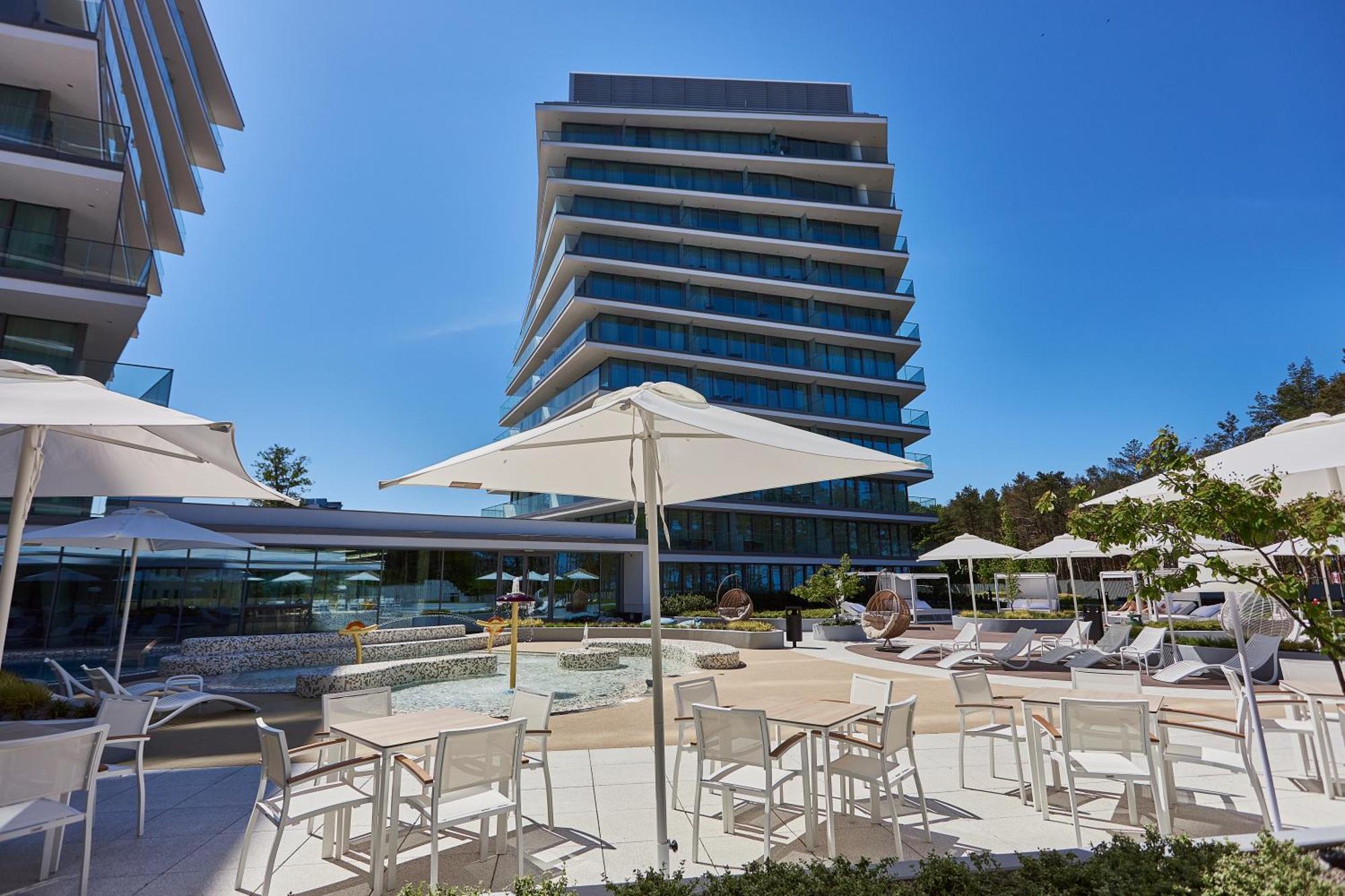 Wave - Aurum II Apartment - Front Sea View Miedzyzdroje Exterior photo