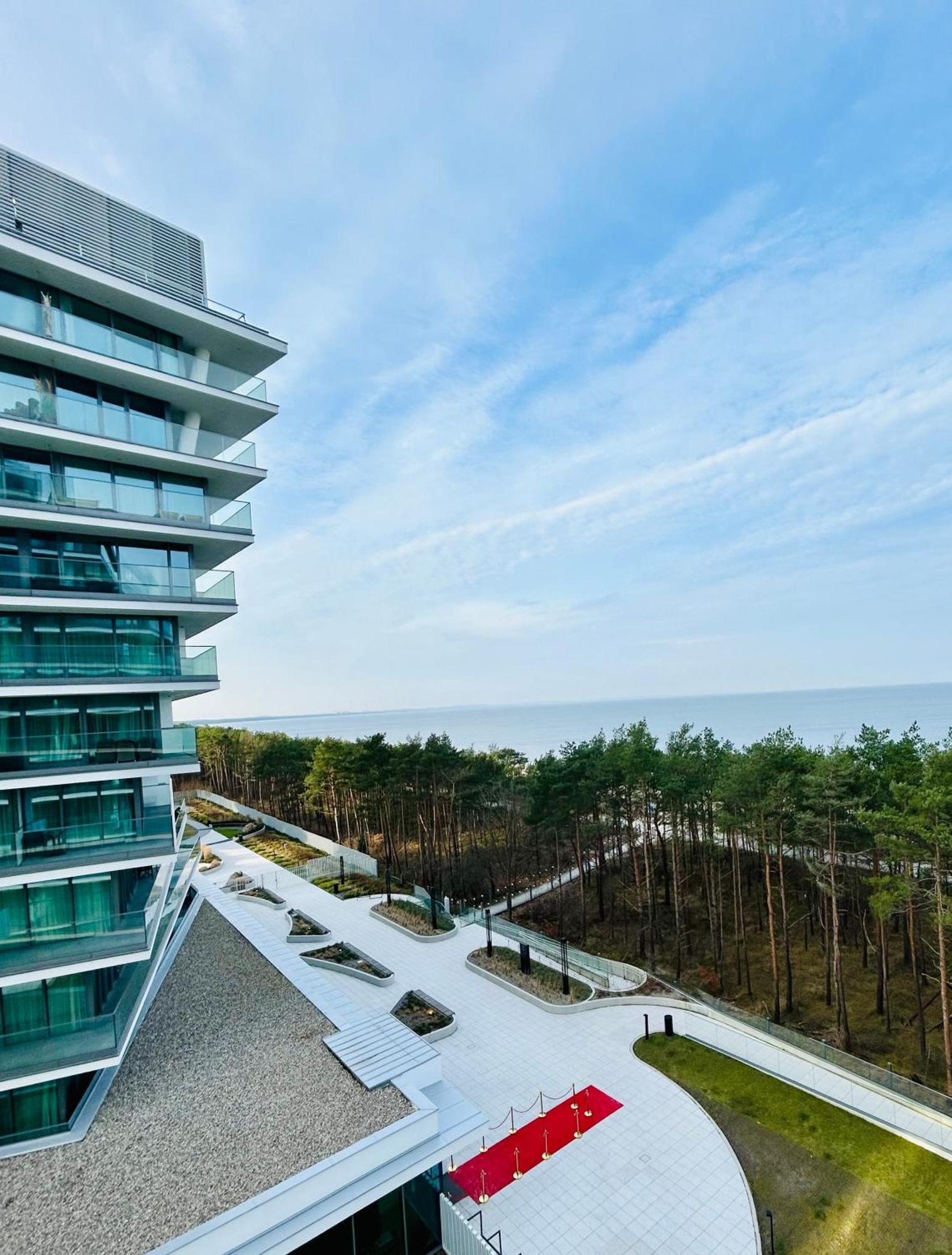 Wave - Aurum II Apartment - Front Sea View Miedzyzdroje Exterior photo
