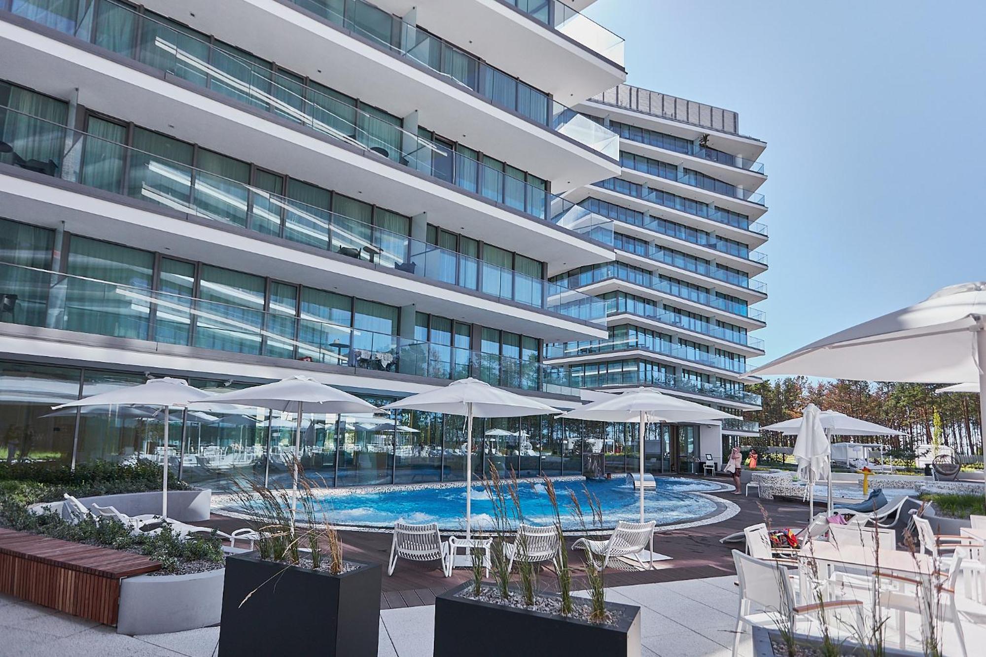 Wave - Aurum II Apartment - Front Sea View Miedzyzdroje Exterior photo
