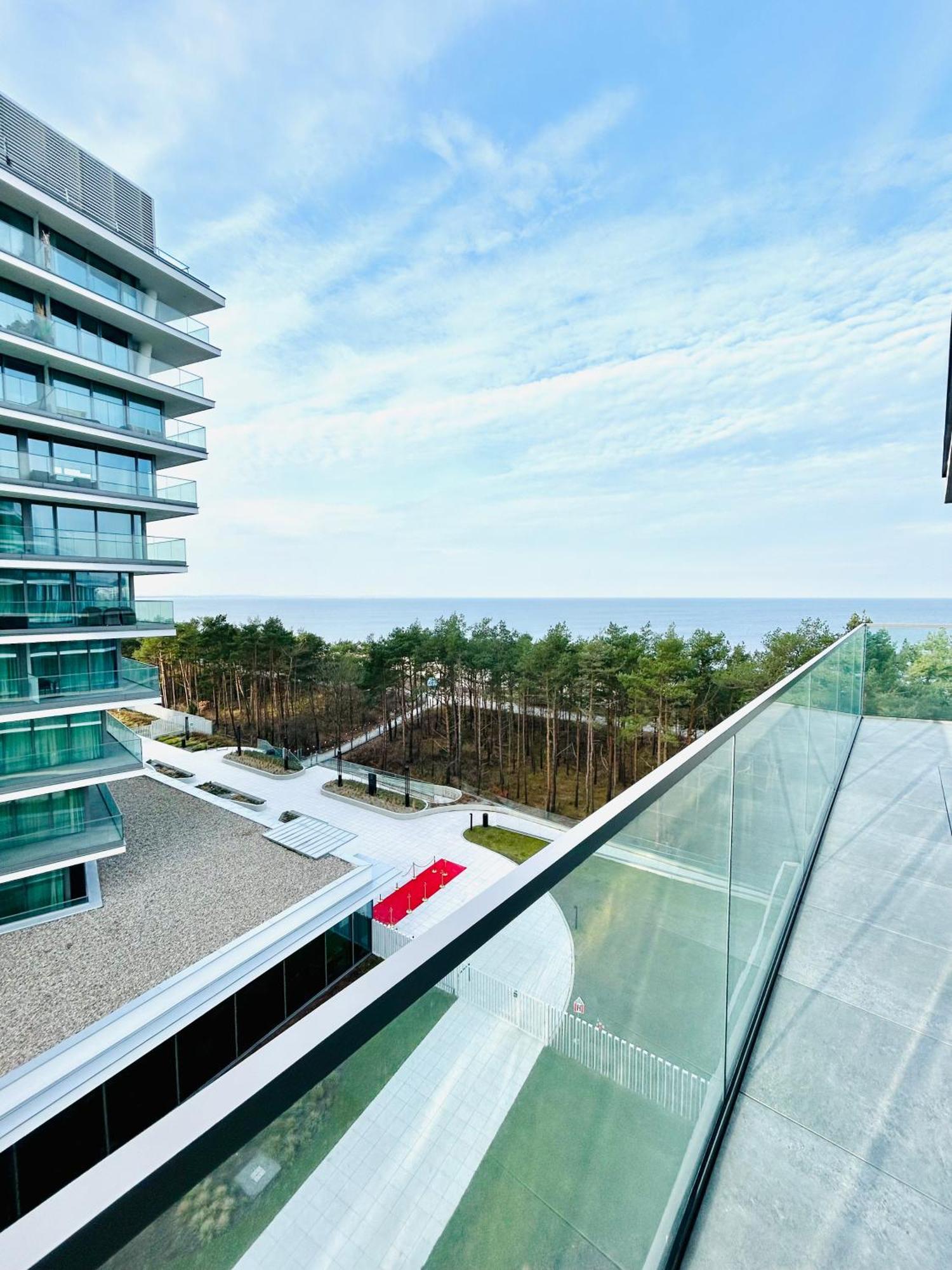 Wave - Aurum II Apartment - Front Sea View Miedzyzdroje Exterior photo
