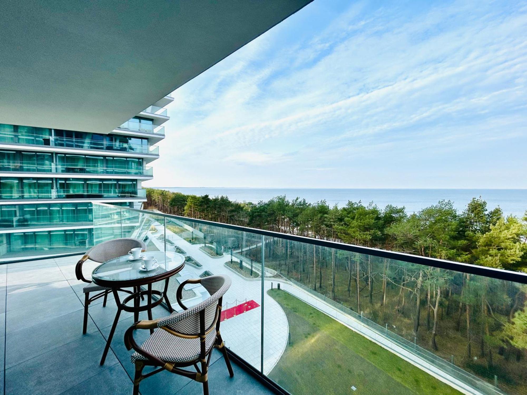 Wave - Aurum II Apartment - Front Sea View Miedzyzdroje Exterior photo
